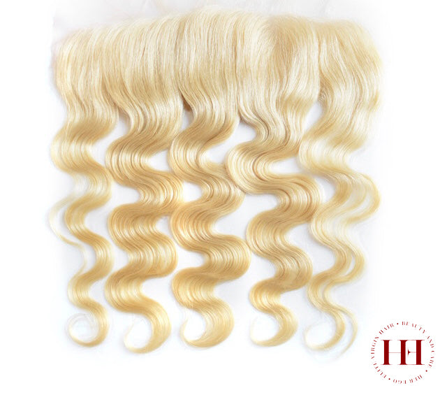 13x6 Blonde Obsession Body Wave Frontal - Her Ego Hair Collection