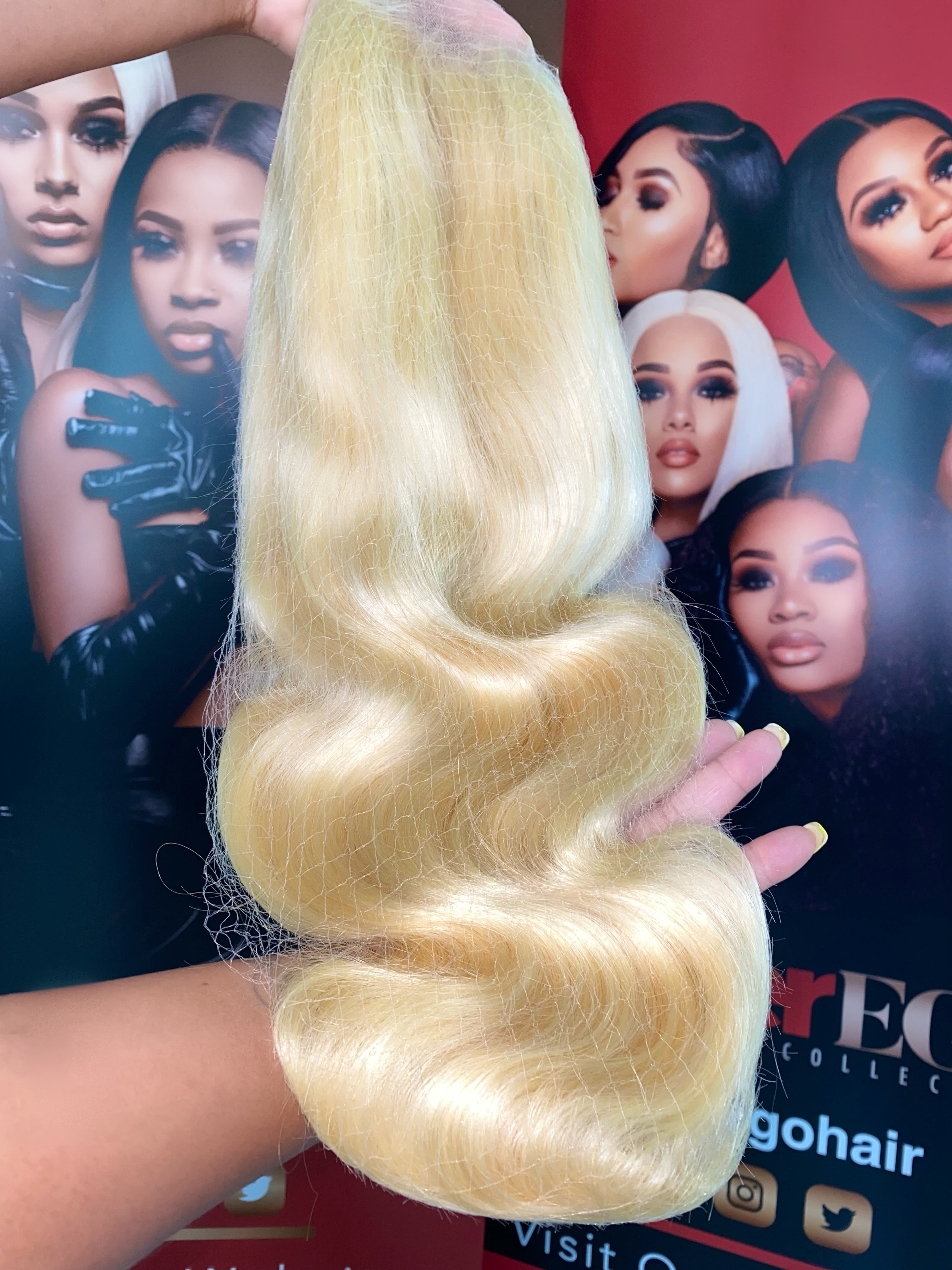 13x4 Blonde Body Wave Wig - Her Ego Hair Collection