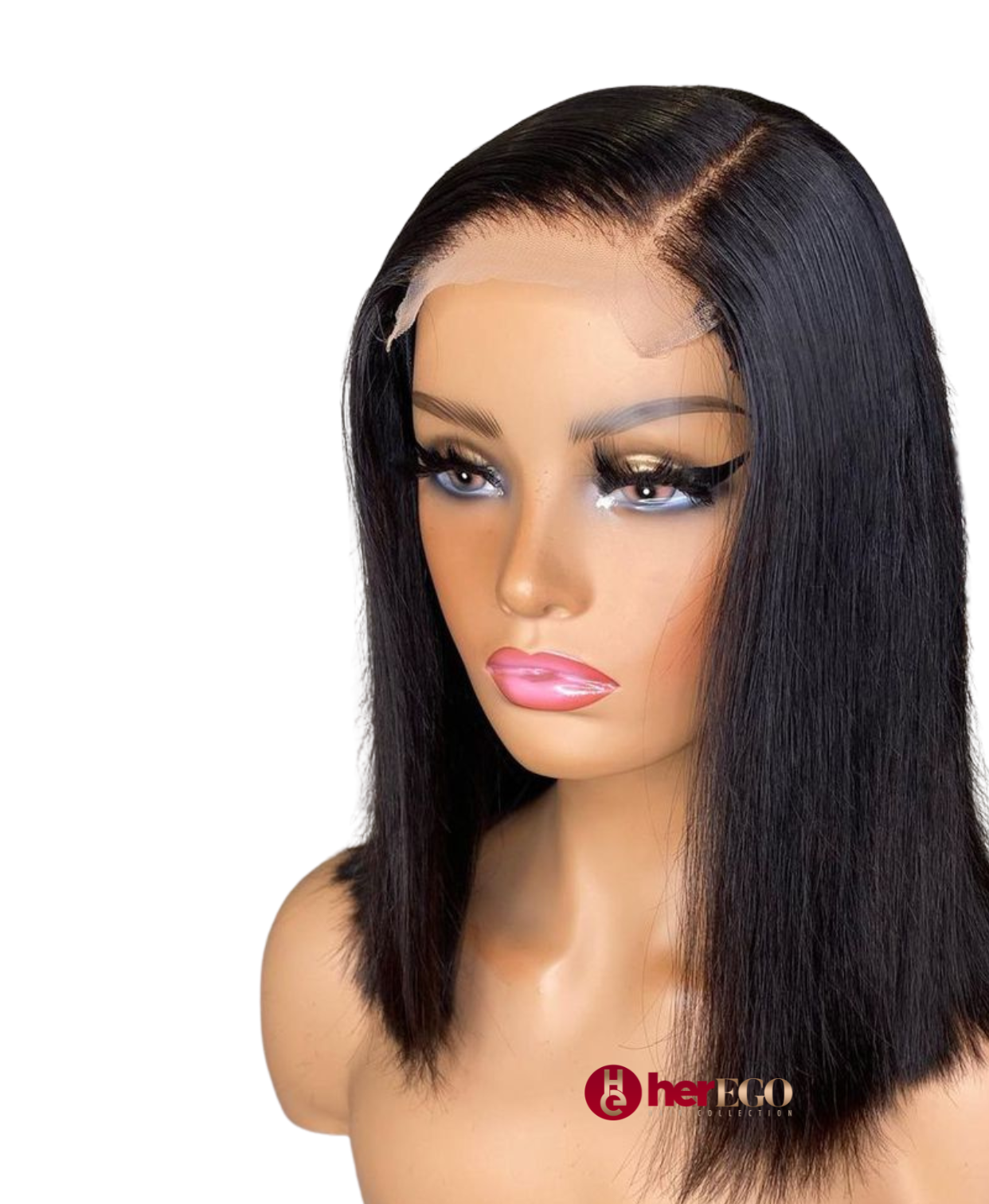 Glueless Straight Closure Bob Wig - Her Ego Hair Collection