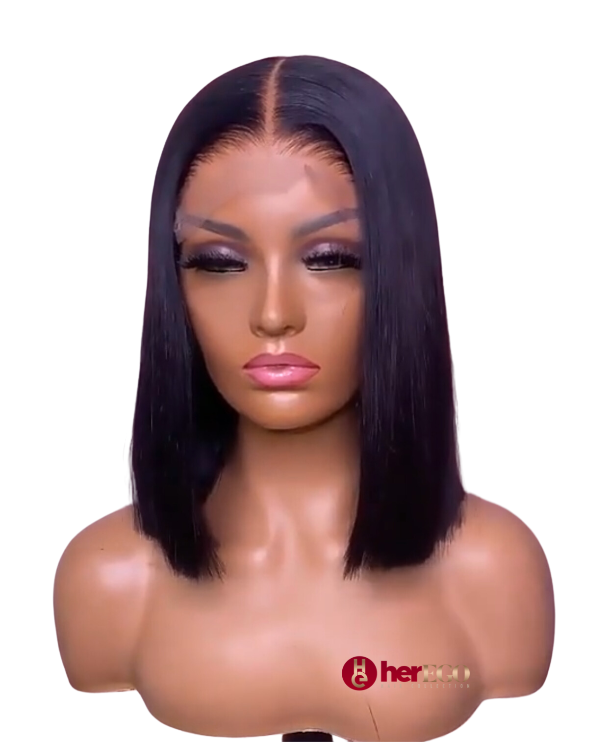 Glueless Straight Closure Bob Wig - Her Ego Hair Collection